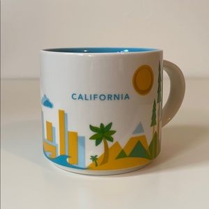 California “You Are Here” Starbucks Mug